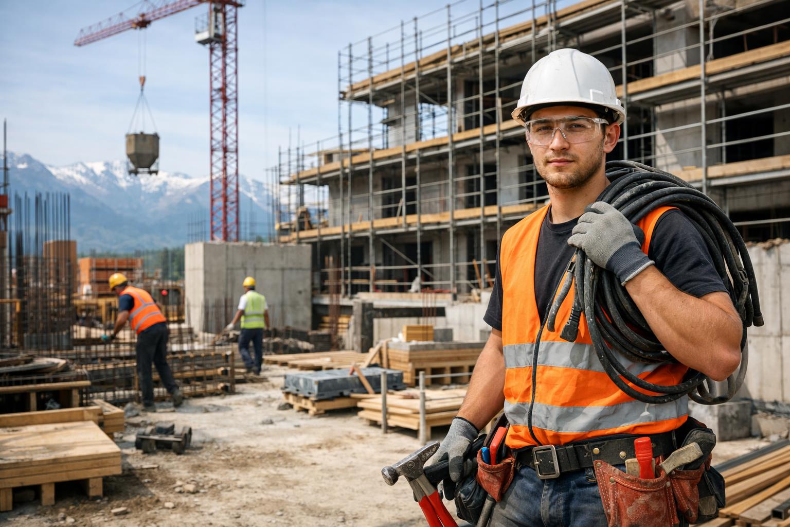 Gute Jobs ohne Ausbildung – Arbeiten auf dem Bau in der Schweiz
