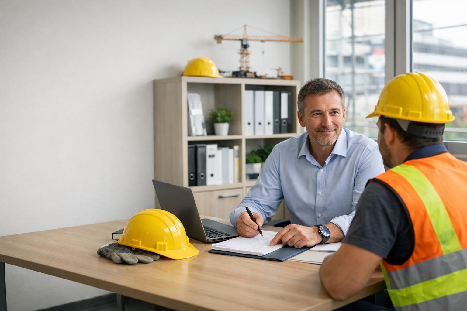 Ihr Temporärbüro für das Baugewerbe