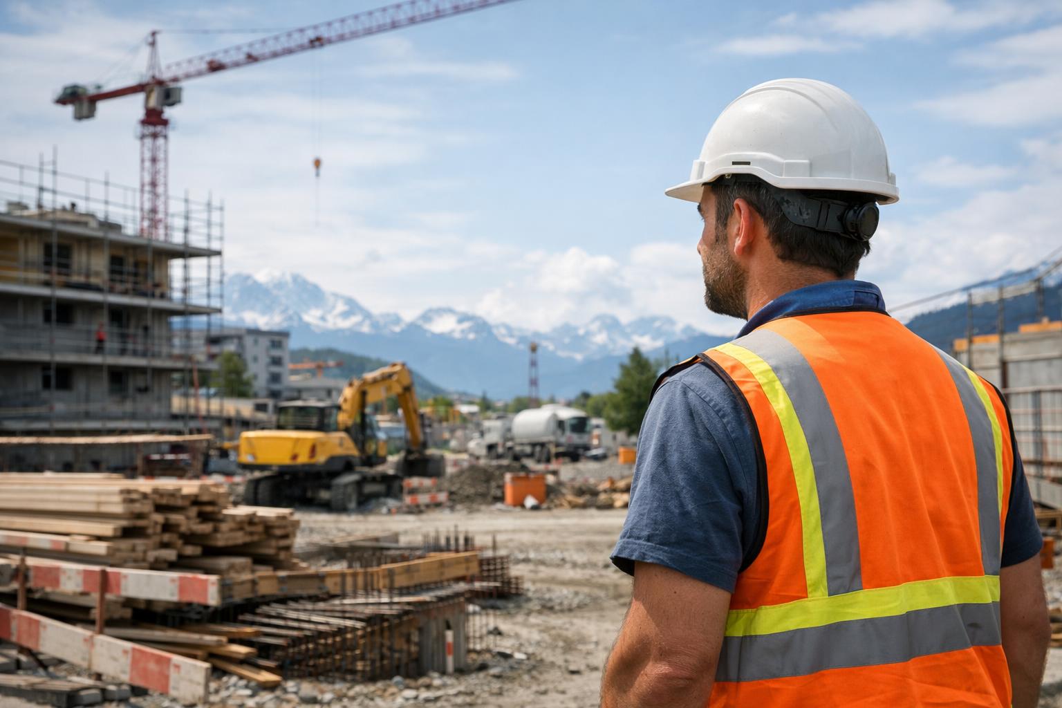 Jetzt bewerben für Jobs im Bau in der Schweiz.