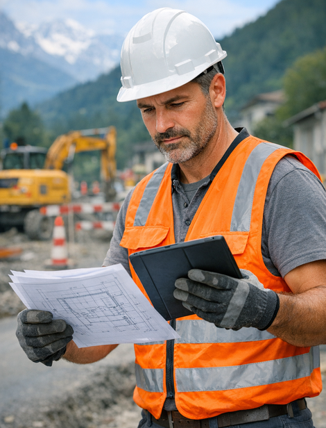 Job als Strassenbauer in der Schweiz: Profil prüfen