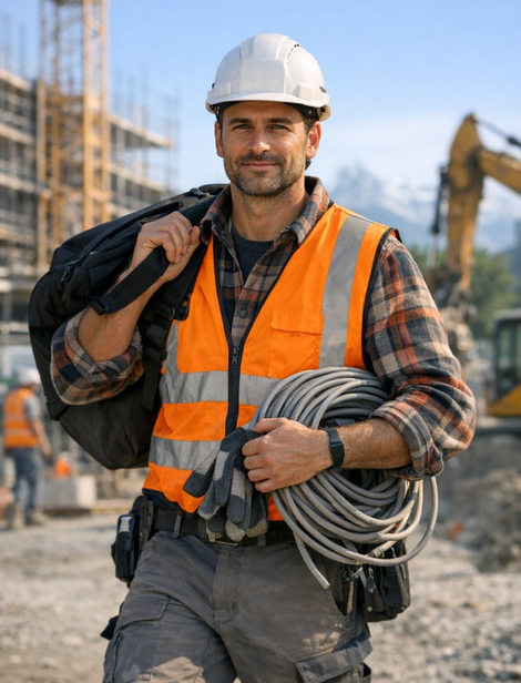 Ihr Temporärbüro für das Baugewerbe: Einsatz starten